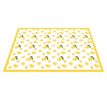 Lemon mintás eredeti tányéralátétek - TenStickers