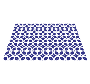 Geometrikus mintázat borítás tányéralátétek struktúra - TenStickers