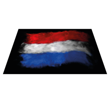 Eredeti tányéralátétek holland zászló mintával - TenStickers