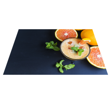 Friss citrus ital - tányéralátétek itthon - TenStickers