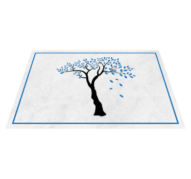 Elegáns fa motívum tányéralátétek eredeti - TenStickers
