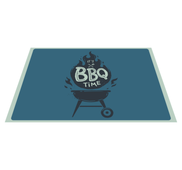 Grill idő lángok - tányéralátétek idézetek - TenStickers