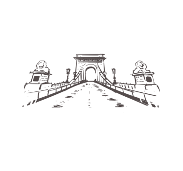 Lánchíd budapest elegáns asztali matracok - TenStickers