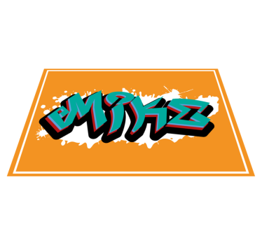 Vad stílusú király graffiti személyre szabott asztali szőnyegek - TenStickers