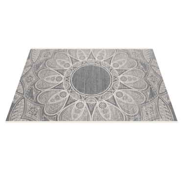 Bonyolult mandala minták - tányéralátétek struktúra - TenStickers