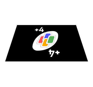 Tányéralátétek eredeti kártyajáték ihlette dizájn - TenStickers