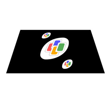 Uno kártya színváltozása eredeti vinil alátét - TenStickers