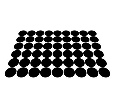 Absztrakt körminta tányéralátétek struktúra - TenStickers