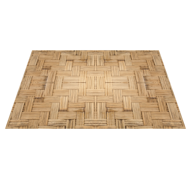 Woven bamboo surface tányéralátétek struktúra - TenStickers