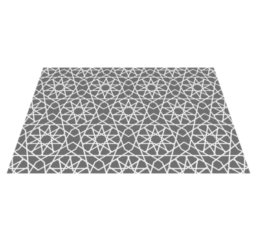 Geometrikus minta téglalap tányéralátétek struktúra - TenStickers