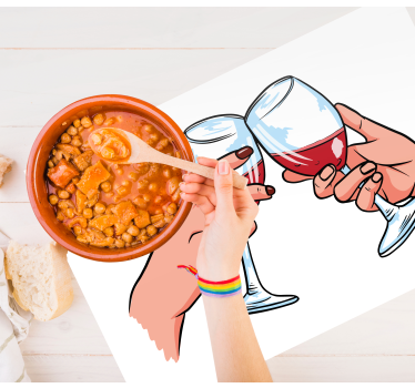 Koccintós poharak - tányéralátétek idézetek - TenStickers