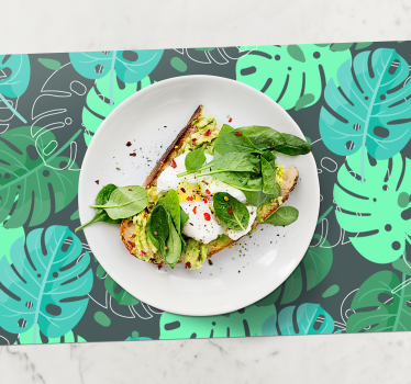 Monstera deliciosa eredeti bakelitlemezek - TenStickers