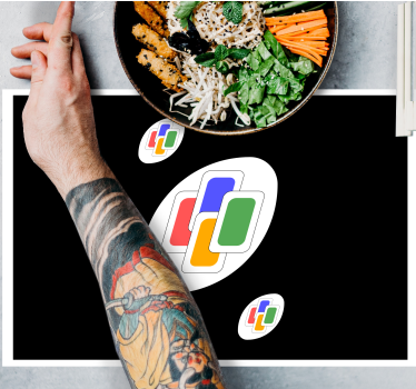 Uno kártya színváltozása eredeti vinil alátét - TenStickers