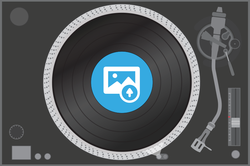 Vinillemez testreszabható fotó eredeti alátét - TenStickers