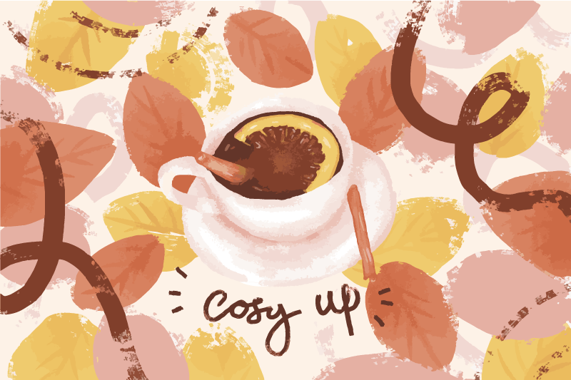 Hangulatos fel az eredeti teríték - TenStickers