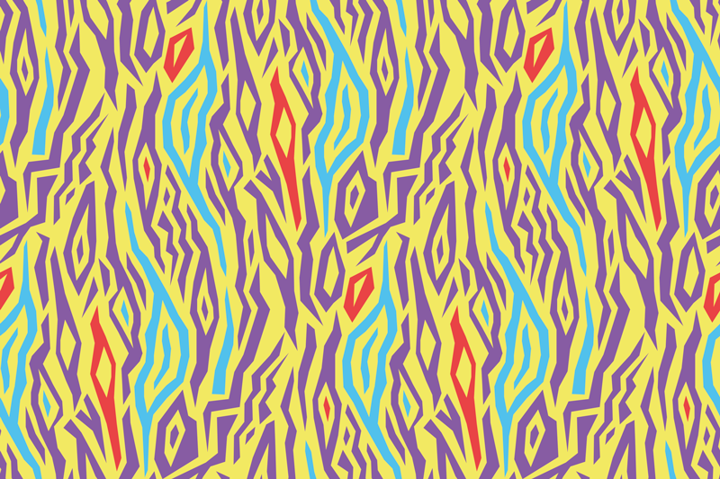 Színes absztrakt mintázat tányéralátétek struktúra - TenStickers