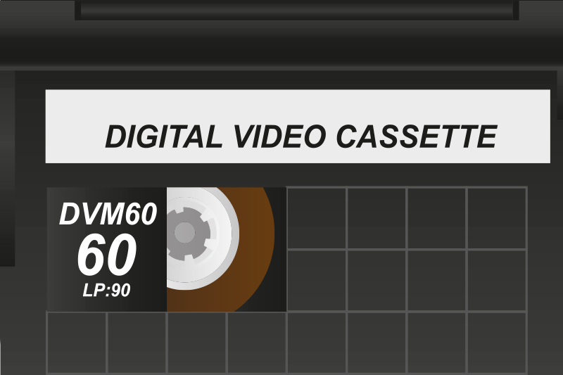 Retro videokazettás matricák - TenStickers
