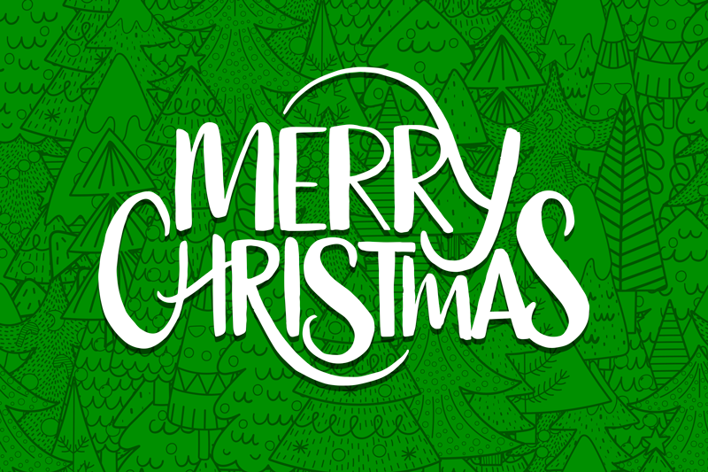 Boldog Ünnepeket tányéralátétek karácsony - TenStickers