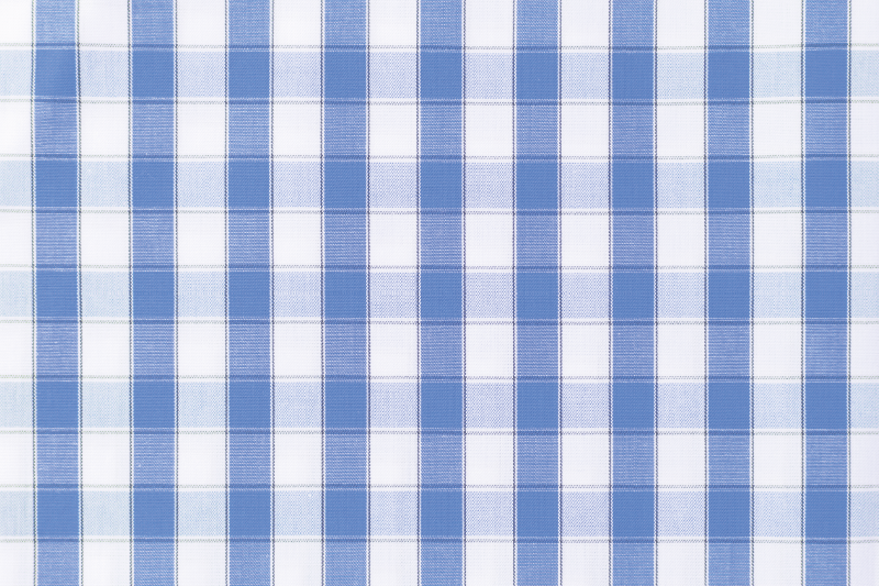 Világoskék fehér négyzet elegáns teríték - TenStickers