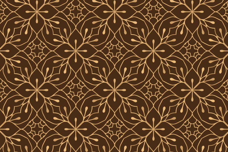 Kecses virágötlet tányéralátétek struktúra - TenStickers