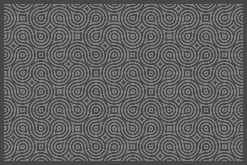 Absztrakt pörgettyű minta tányéralátétek struktúra - TenStickers