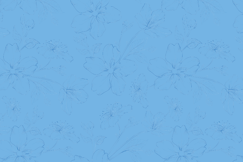 Növényi ihletésű felület tányéralátétek struktúra - TenStickers