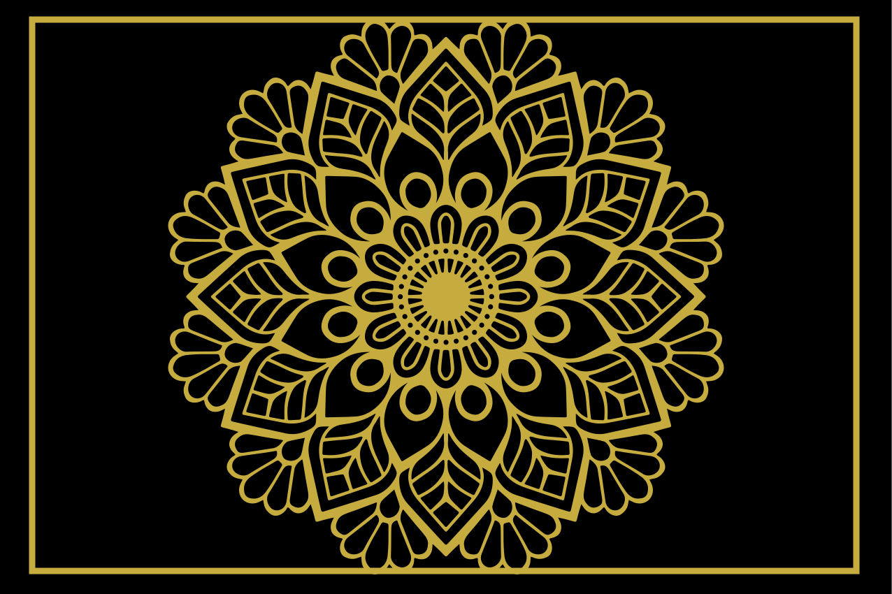 Elegáns tányéralátétek kellemes növényi motívummal - TenStickers