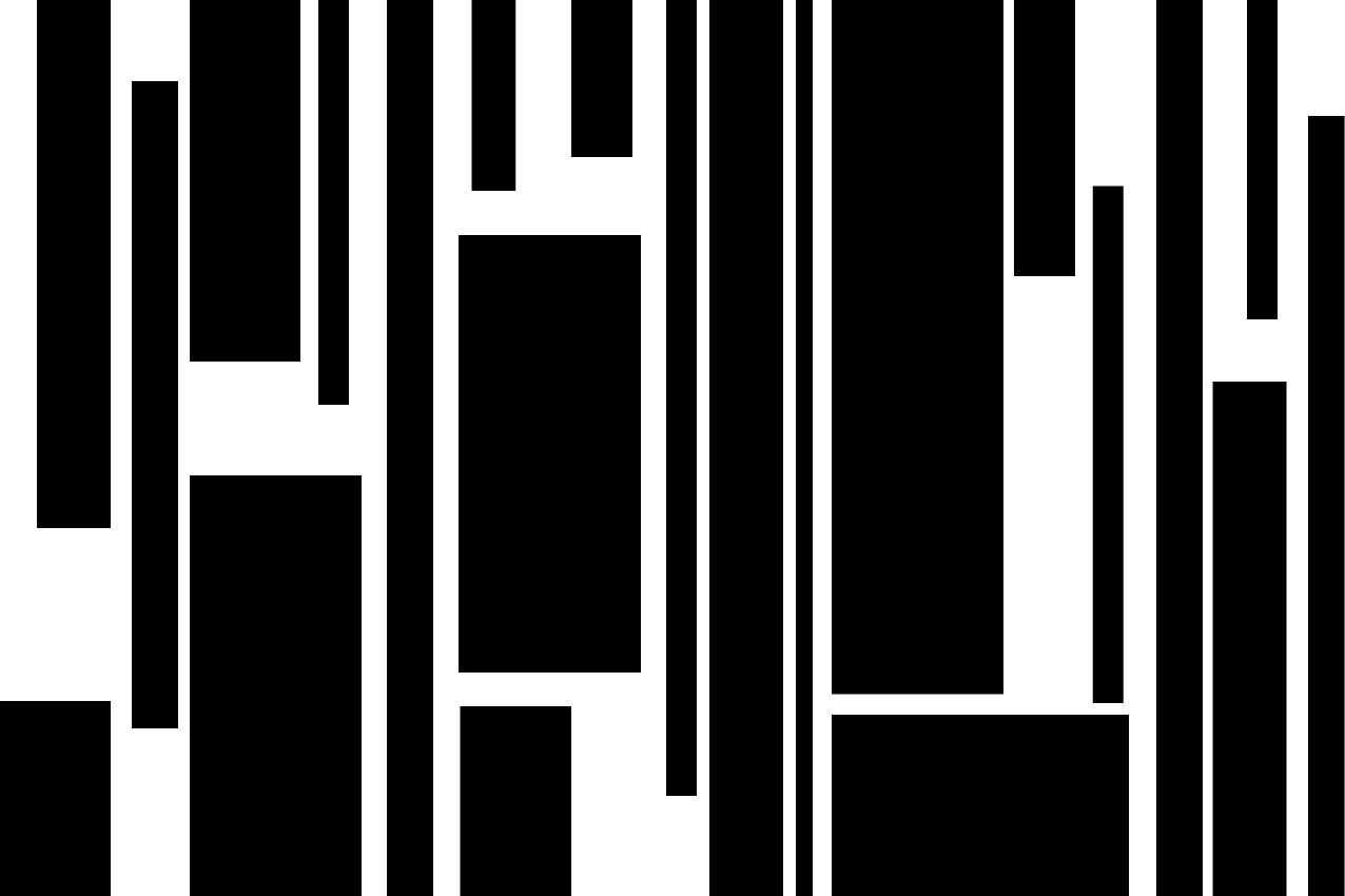 Modern tányéralátétek geometrikus elrendezésben - TenStickers