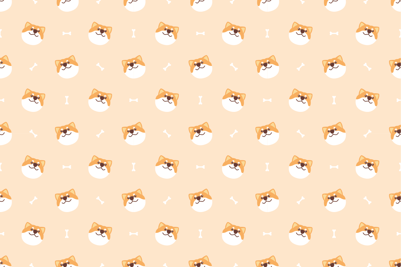 Vidám kutyaarcok tányéralátétek gyermekeknek - TenStickers