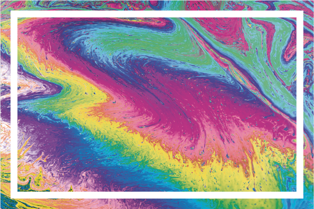 Élénk absztrakt mintás tányéralátétek eredeti - TenStickers