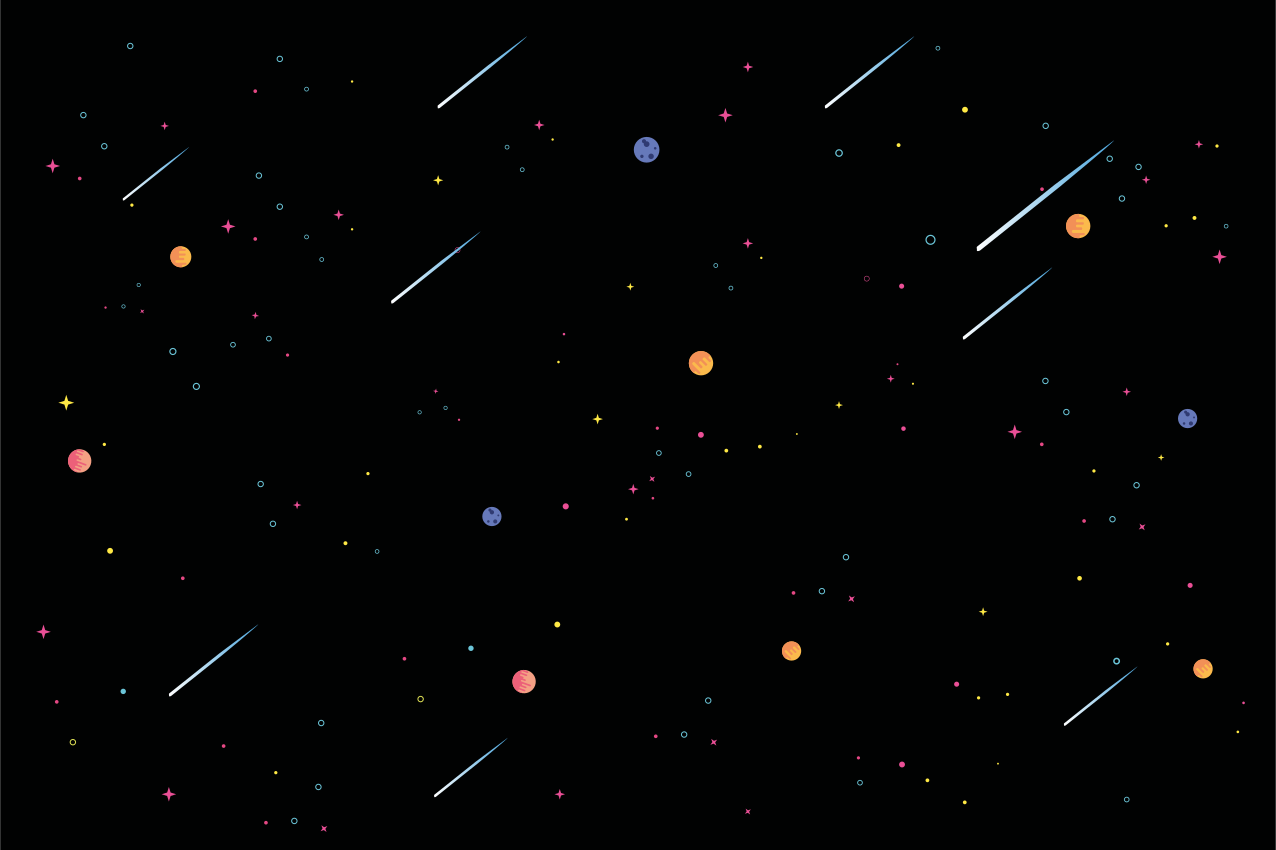 Űrtematikájú gyermek étkezés tányéralátétekhez - TenStickers