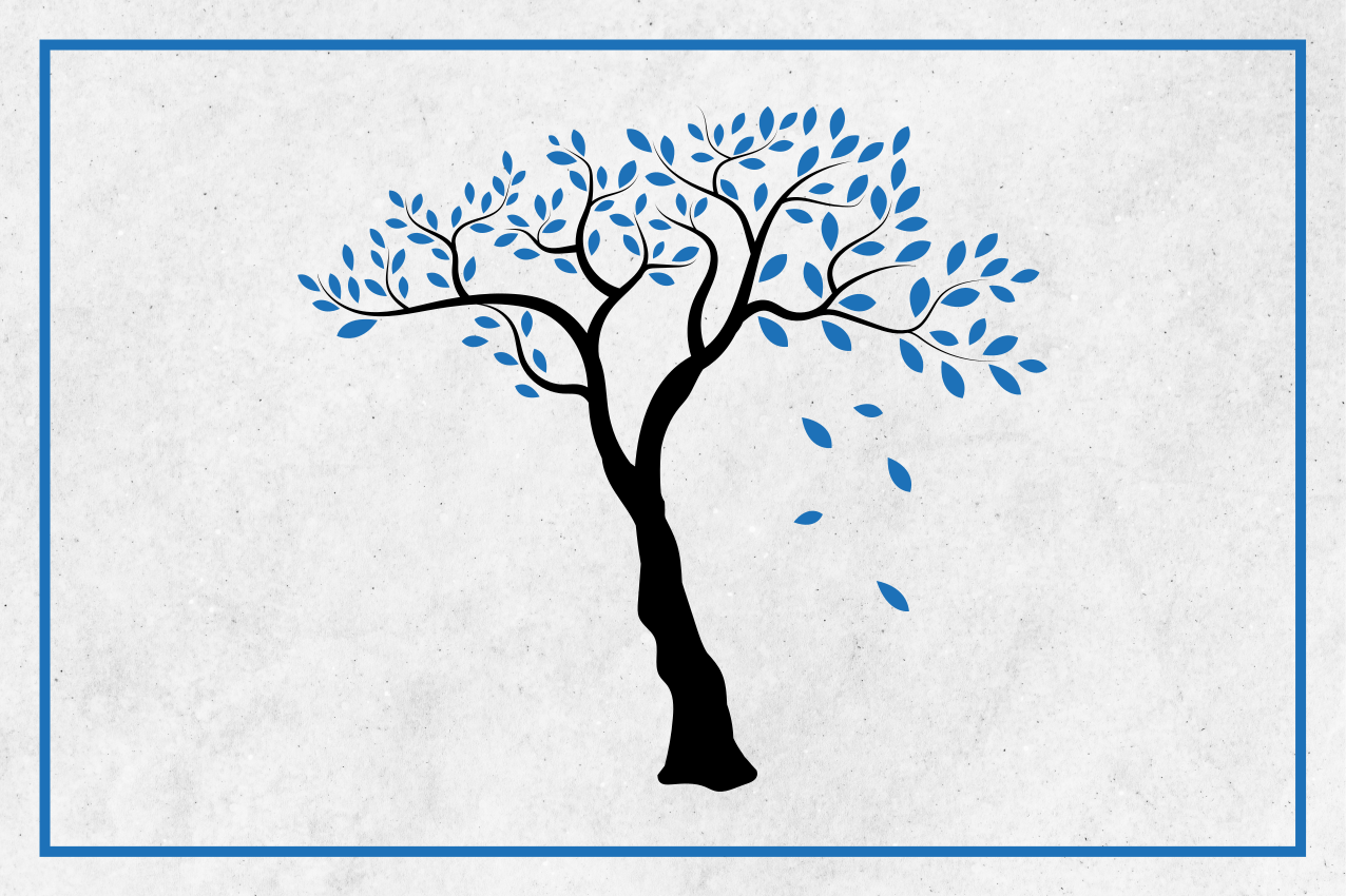 Elegáns fa motívum tányéralátétek eredeti - TenStickers