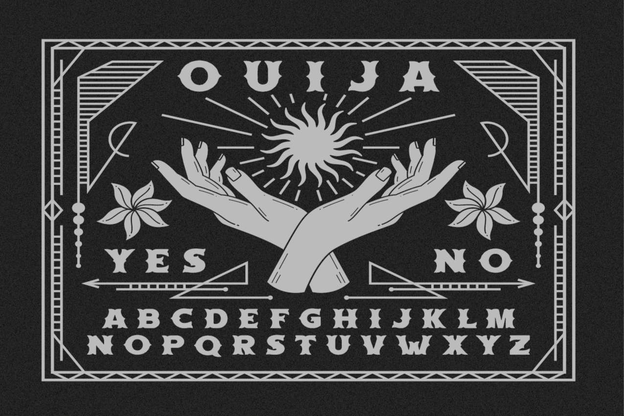 Ouija tányéralátétek idézetek - TenStickers
