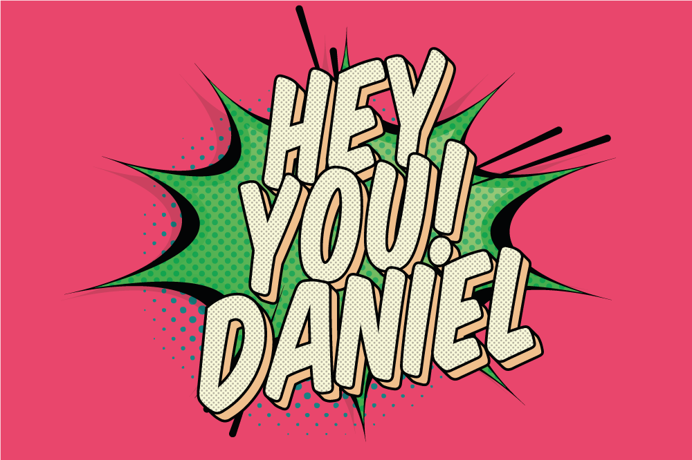 Szia ti menő graffiti poszter alátétek - TenStickers