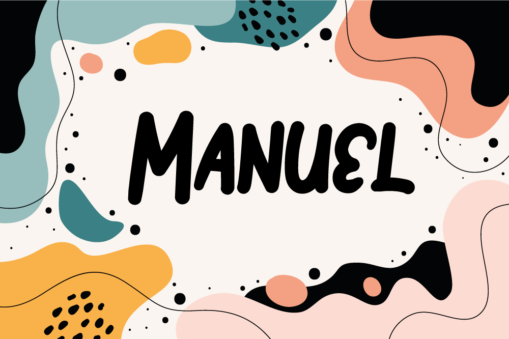 Vibráló absztrakt formák tányéralátétek gyermekeknek - TenStickers