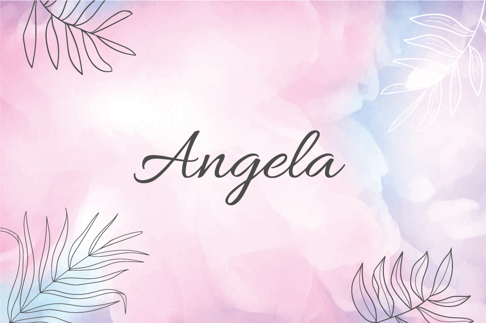 Elegáns virágos tányéralátétek névvel - TenStickers