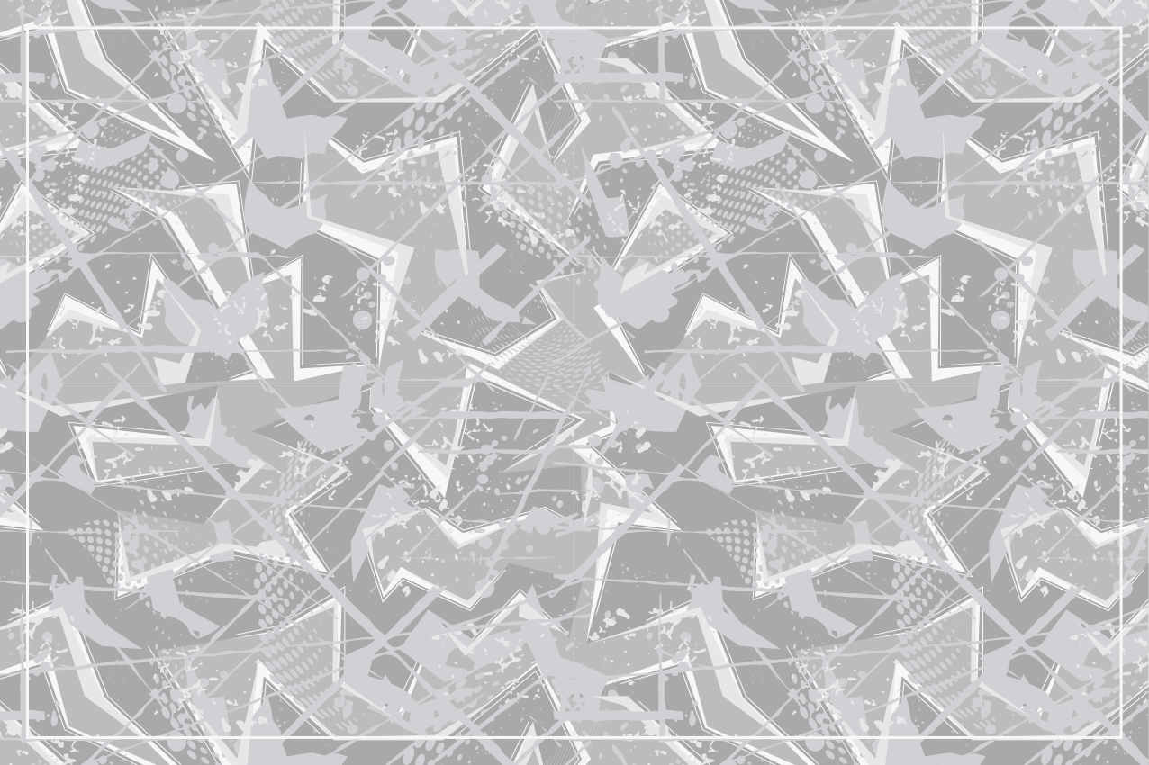 Absztrakt geometrikus formák tányéralátétek struktúra - TenStickers