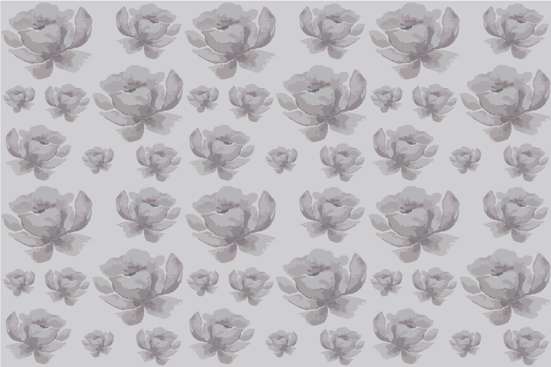 Virágmintás felületű tányéralátétek struktúra - TenStickers