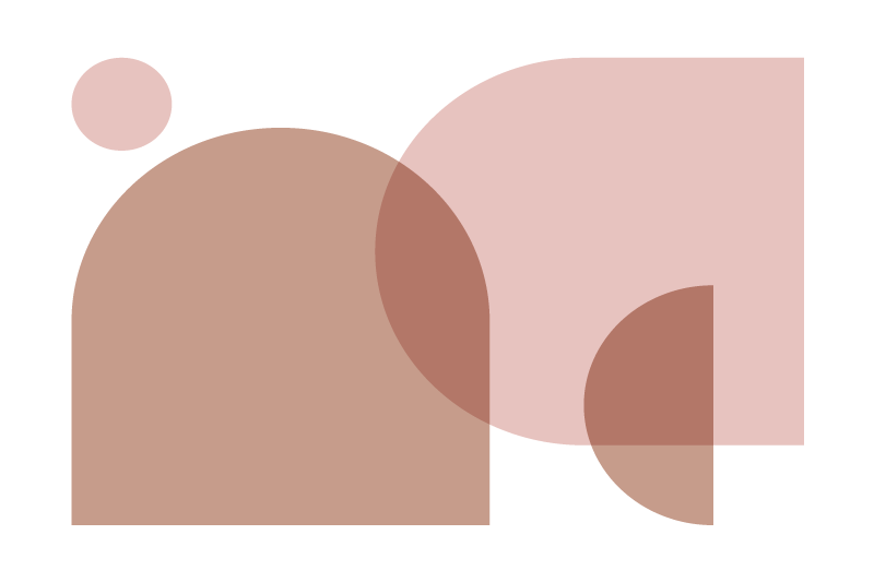 Modern tányéralátétek kortárs geometrikus formák - TenStickers