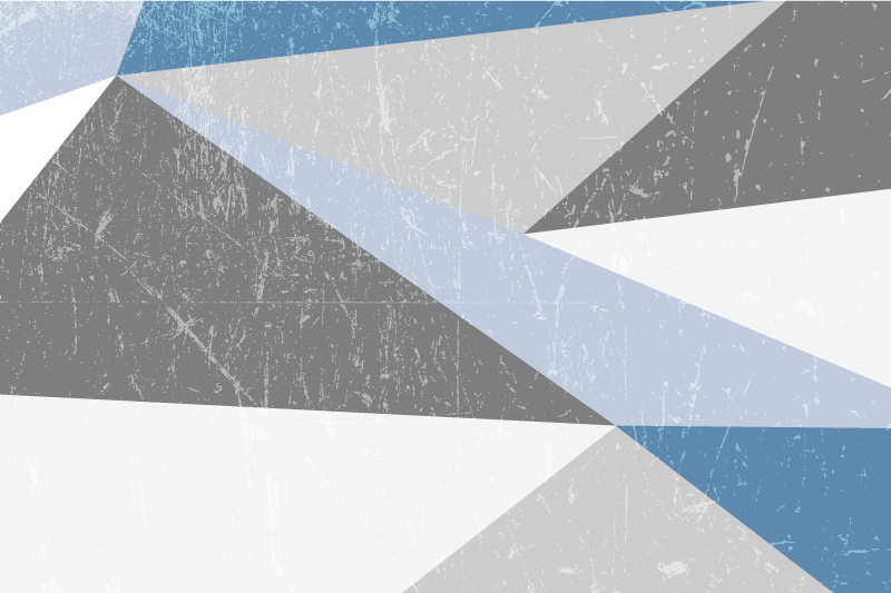 Modern tányéralátétek geometrikus szögletes mintákkal - TenStickers