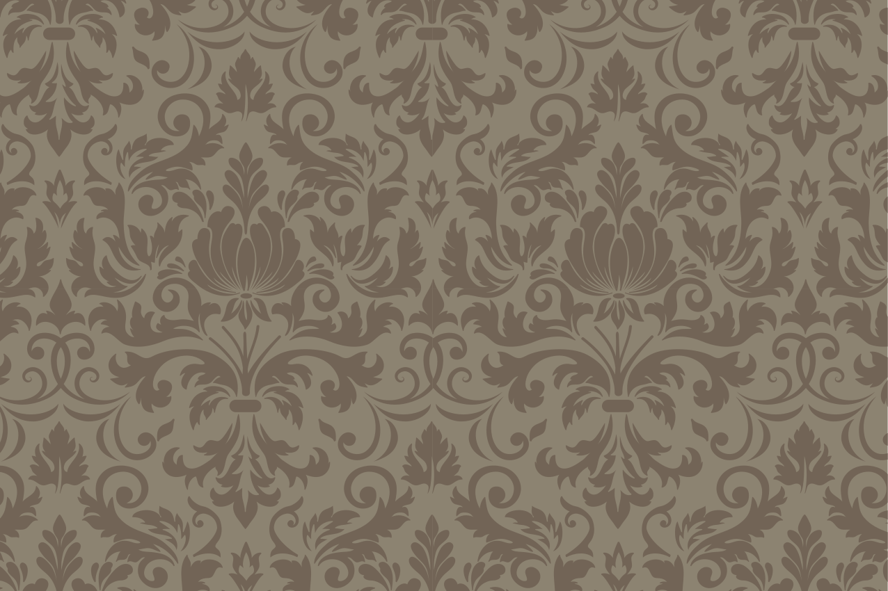 Bonyolult növényi koncepció tányéralátétek struktúra - TenStickers