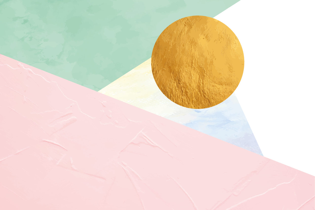 Texturált geometrikus formák tányéralátétek modern - TenStickers