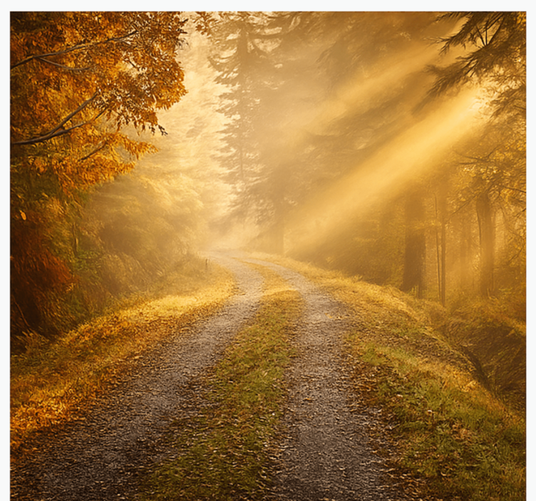 Párás erdő napfényben dzsungel falfestmények - TenStickers