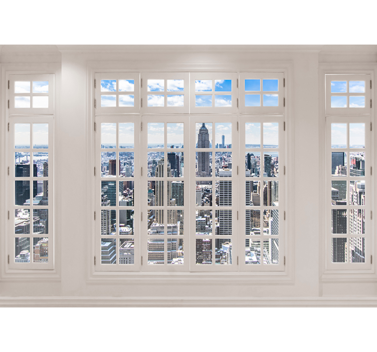 New york-i városkép falfestménye - TenStickers