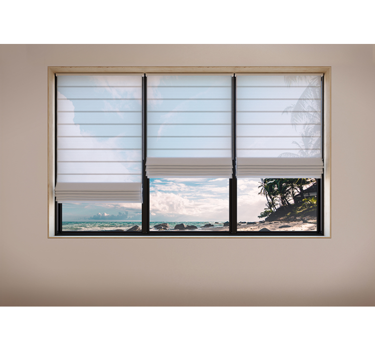 3d-s hatású tengerparti falfestmény - TenStickers