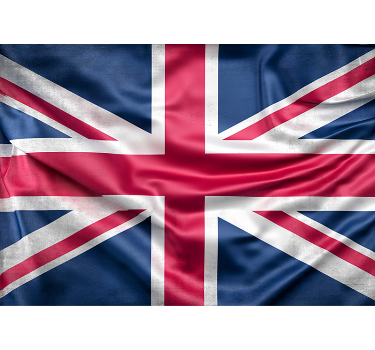 Union jack flag london falfestmény - TenStickers