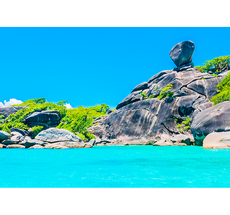 Trópusi tengeri kilátás Táj fototapéta - TenStickers