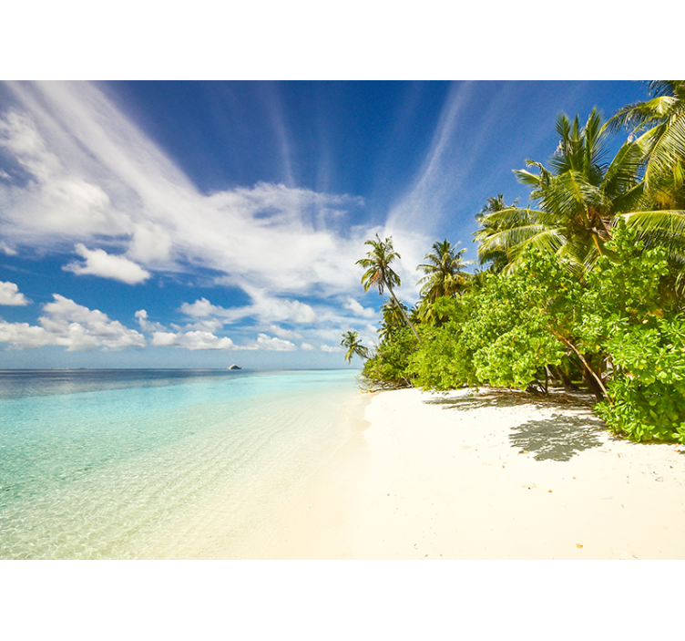 Trópusi sziget tengeri tenger falfestmény - TenStickers