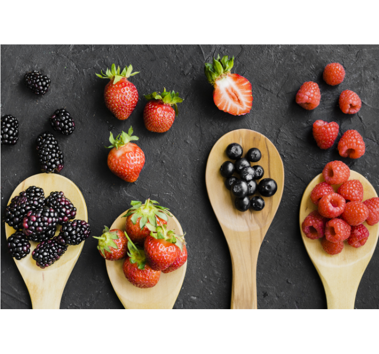 Bogyós gyűjtemény falfestmények - TenStickers