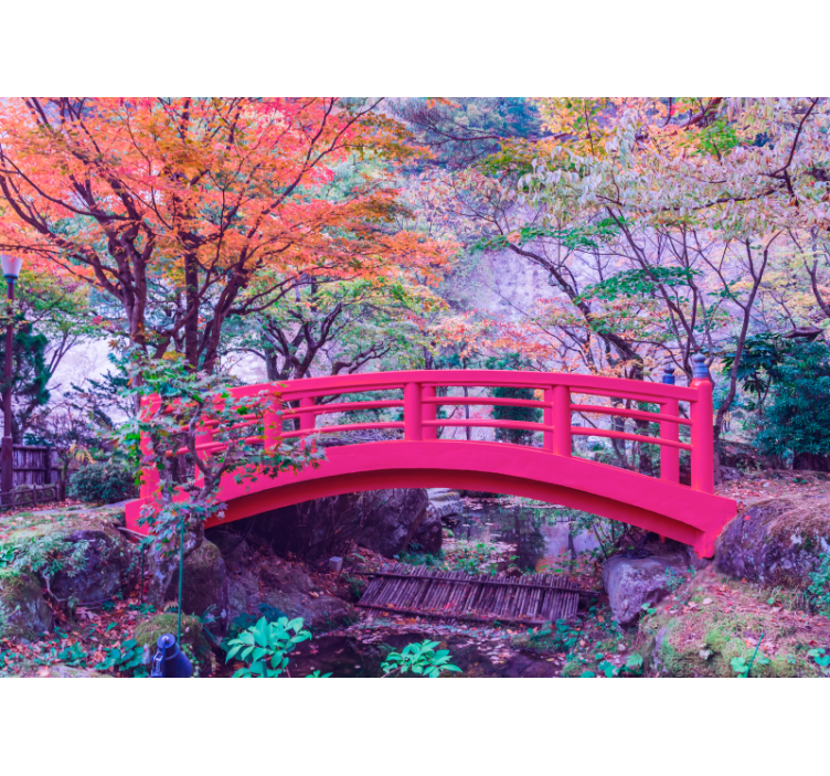 Nyugodt kertív Átjáró erdei festmények - TenStickers